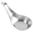 thumbnail image 4 of HEATSHAKING Metal Serving Spoons Small Spoon Silver Handling Sauce 1Set, 4 of 8