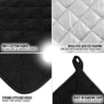 thumbnail image 4 of Non-Slip Grip Quilted Design For Commercial Kitchen Tool, Heat Resistant Flexible Potholder, Set Of 6-Piece, 4 of 6