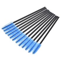 Uxcell Spiral Duster Crevice Cleaning Tool Mini Nylon Brush Blue 12 Pack