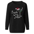 thumbnail image 5 of Qertyioot Pull d'Hiver Mode Femme Imprimé de Noël, Manches Longues Col Rond Chaud Ample Tendance Hauts Tricotés, 5 of 5