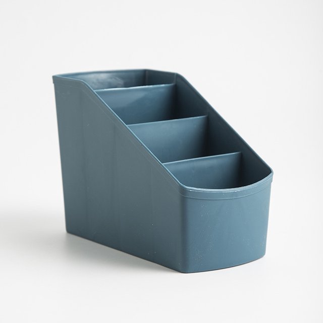 Caja de almacenamiento de escritorio ZT 3078, caja de almacenamiento de control remoto para sala de estar, caja de almacenamiento pequeña para cosméticos, papelería y artículos diversos