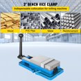 thumbnail image 6 of VEVOR 3 Inch Milling Vise, Ductile Iron Precision Lock Down Vise, Heavy Duty Milling Machine Vise for Milling, Drilling, and Precision Parts Finishing, 6 of 12