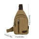thumbnail image 3 of Bolso bandolera de lona para hombre, estilo informal, deportivo, para trabajo, para obras de construcción. Resistente, ajustable, portátil, impermeable, de alta resistencia, para actividades, 3 of 7