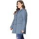 thumbnail image 4 of Abrigo Agnes Orinda Cruzado SolaMuesTalGrande Azul T 3XL, 4 of 6