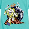 thumbnail image 3 of Toy Story - Buzz Lightyear Halloween  - Toddler & Youth Girls Short Sleeve Graphic T-Shirt, 3 of 5