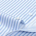 thumbnail image 6 of RUTAYY Men's Dress Shirts Casual Long Sleeve Striped Turndown Collar Slim Fit Button Down Business Daily Wear Comfortable Stretch Holiday Chic Blouse, 6 of 8