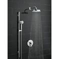 thumbnail image 5 of KOHLER 76464-G-CP Awaken 8 Inch Single-Function Rain SHOWERHEAD, 8" Fixed Round Rainfall SHOWERHEAD, 1.75 GPM, Polished Chrome, 5 of 9