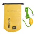 thumbnail image 4 of 2X Corde de Remorquage Sac de Sable 2-en-1 Ancre de Sable Imperméable Sac Sec avec Bouée Réglable pour Kayak Jet Ski 10L, 2 x Ancre de Sable, Jaune & Vert, 4 of 7