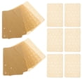 thumbnail image 3 of 100 hojas de papel desechable para freidora de aire, papel rectangular perforado para hornear y papel para horno microondas., 3 of 7