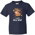 thumbnail image 3 of Inktastic Happy New Year Cute Ox Youth T-Shirt, 3 of 5