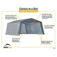 thumbnail image 5 of ShelterLogic Garage-in-a-Box 12 x 20 x 9 ft Grey Garage-In-A-Box, 5 of 14