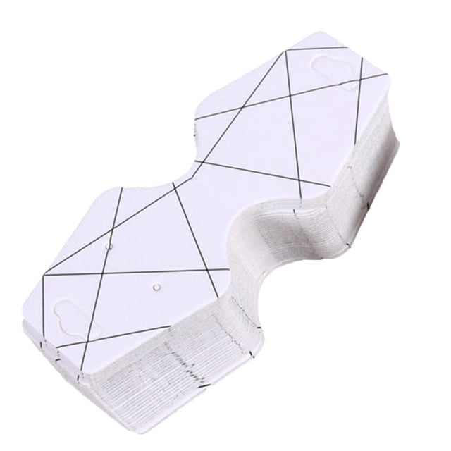 Tarjetas de exhibición de pendientes Yotijar 100X de Papel Kraft