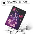 thumbnail image 6 of Dteck Folio Case for iPad Air 4th 10.9”2020 / iPad Pro 11 3rd 2021/ 2020 /2018, Cute Pattern PU Leather Credit Card Holder Case Multi-angle Stand Protective Cover Auto Wake Sleep, 33# Pink Butterfly, 6 of 6