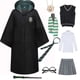thumbnail image 5 of Túnica unisex de mago y brujería, capa, disfraz de terror, colegio de magia, Slytherin, Ravenclaw, disfraz de Halloween de estilo similar, 5 of 5