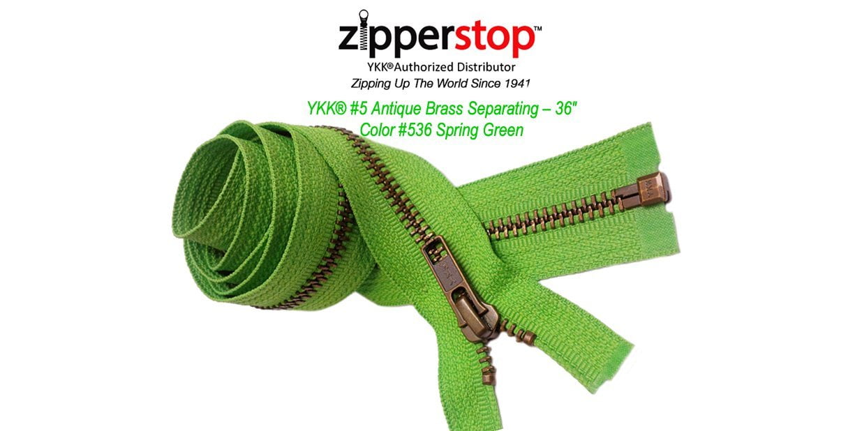 Zipperstop Wholesale Authorized Distributor Ykkâ® 24" Inch Medium Weight Jacket Zipper Ykk 5