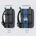 thumbnail image 4 of 17.3 Inch Computer Laptop Carry Bag Office Designer Waterproof Business Laptop Briefcase Bag Backpacks For Men Women, Water Resistant College School Airline Approved Work Bag With USB Charging, 4 of 5