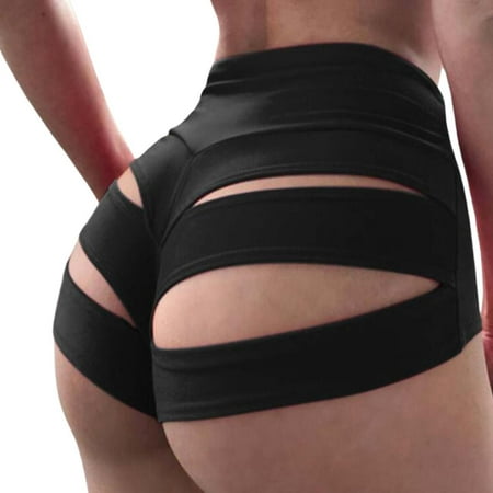 Yuhangmm Wear Women Color Panties Shorts Out Cut Knicker Fashion Dance Brief Pole Pants Sexy Lingerie for Women plus Size