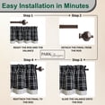 thumbnail image 4 of Park Designs Fairfield Lined Layered Valance 16"L, 4 of 6