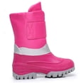 thumbnail image 3 of Blikcon Boys Girls&nbsp;Insulated Waterproof Mid Calf Winter Snow Boots(Color : Peach, Size : 12 Little Kid), 3 of 8