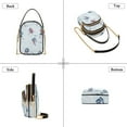 thumbnail image 3 of FORMRS Crossbody Bag for Women Quilted Travel Shoulder Cell Phone Purse with Chain Strap Handbag, Hockey Action Zone, 3 of 7