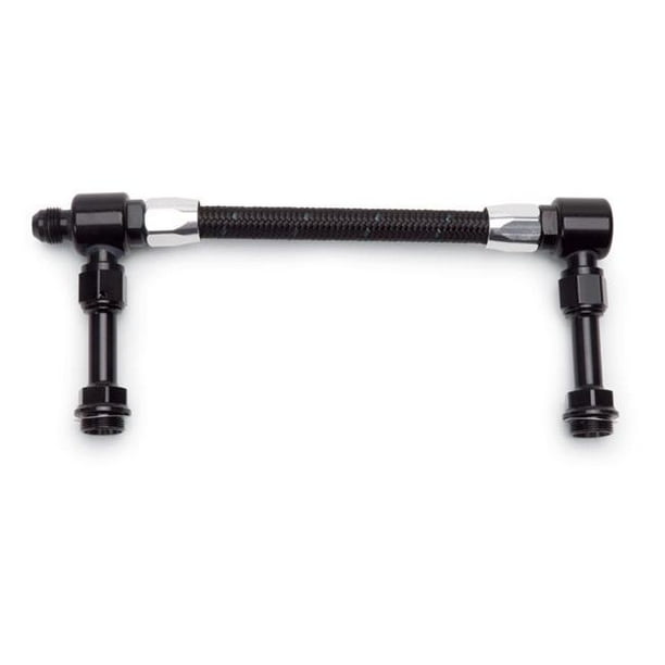 Speed FX 575115BK 8 AN Carburetor Fuel Inlet Fitting for Holley Dual