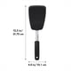 thumbnail image 3 of Turner OXO Good Grips, tamaño grande, silicona y nailon, color negro, 3 of 7