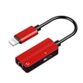 thumbnail image 1 of Adaptador divisor auxiliar para conector de auriculares de 3,5 mm con interfaz IOS para iPhone, 1 of 5