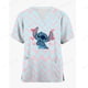 thumbnail image 4 of Uniformes médicos de enfermera con estampado 3D de Disney Stitch, cuello en V, manga corta, bolsillo, ropa de trabajo, uniformes médicos, accesorios, 4 of 4