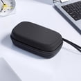 thumbnail image 6 of Electronic Organizer Bag,Multi Mesh Divider Pockets Portable Waterproof Travel Cable Storage Bag for Charger Cord Earphone Storage,Black, 6 of 7