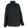 thumbnail image 1 of Pre-Owned Balenciaga T-shirt All Over Print Sweater in Black Cotton, 1 of 2