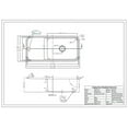 thumbnail image 7 of Dawn® Undermount Single Bowl with Work Surface, 7 of 7