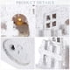 thumbnail image 4 of Casas brillantes navideñas, cabañas decorativas de madera, decoraciones navideñas para el hogar, 3 uds., 4 of 7