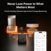 Jackery HP1000AC V2 Portable Power Station, 1014Wh LiFePO4 1500W Output with Sub-10ms UPS & Rapid Charge for Home Backup & RV