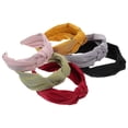 thumbnail image 3 of Here's a refined and engaging product description based on your input:\n\n \n\n**6pcs Simple Knot Hairbands – Lightweight & Comfortable Hair Tying, 3 of 5