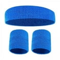 thumbnail image 1 of 6x Diadema Muñequera, Banda para El Sudor, Cinturón Elástico de Secado Rápido, Diademas de Entrenamiento Que Absorben La Humedad, Diadema para Entrena 5 piezas, 1 of 8