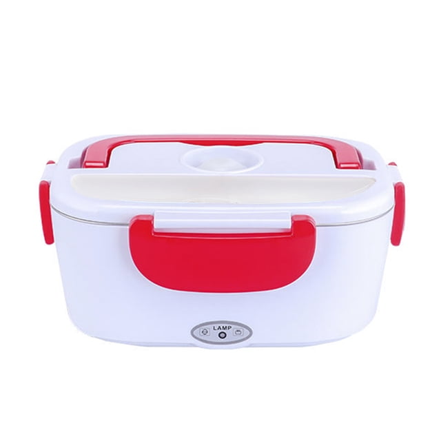 Multi-functional Portable Electric Heating Lunch Box Food Heater Rice Container Food Warmer with Removable Container Car Plug