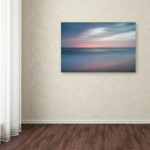 The Colors of Evening on the Beach' Canvas Art by PIPA Fine Art
