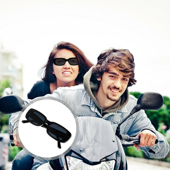 Soimiss 1Pc Black re Sunglasses Fashion Eyewear Unisex Travel