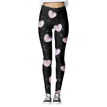 

Wiueurtly Women Custom Love Printed Pants Custom Leggings For Leggings Running Christmas Santa Pilates Party Snowman Leggings Womens Maternity Leggings Set Office Dresses for Women for Work