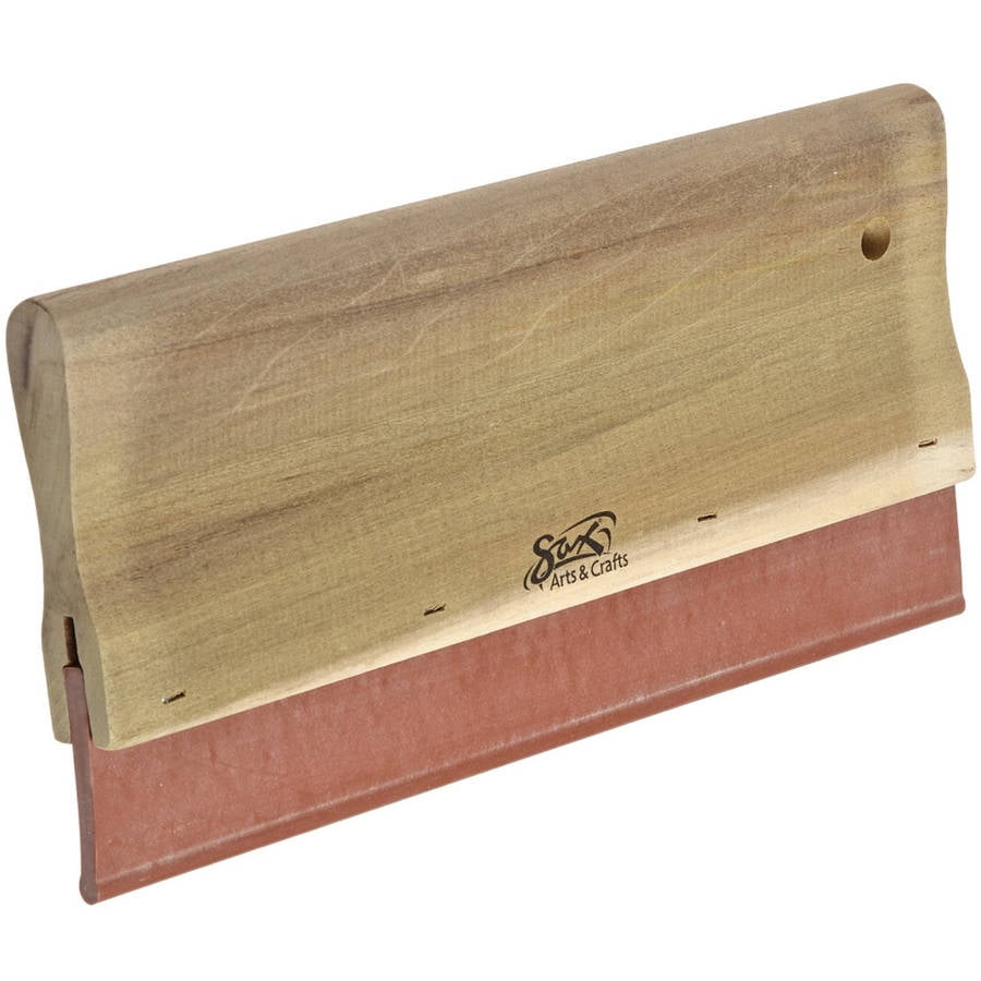 Sax NonMarking Silkscreen Squeegee, 50 Durometer Neoprene, 8