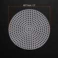thumbnail image 2 of 50Pcs Round Plastic Canvas Mesh Sheets 7.7cm / 3.03inch Circle Mesh Mat for Embroidery Knit Crochet Needlework, 2 of 6