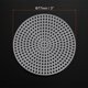 thumbnail image 2 of 50Pcs Round Plastic Canvas Mesh Sheets 7.7cm / 3.03inch Circle Mesh Mat for Embroidery Knit Crochet Needlework, 2 of 6