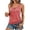 a-496RD2111, variant on Womens Solid Color V Neck Henley Tank Top Side Ruched Drawstring Detail Casual Sleeveless Shirt For Daily Wear Summer Outings Grey XL