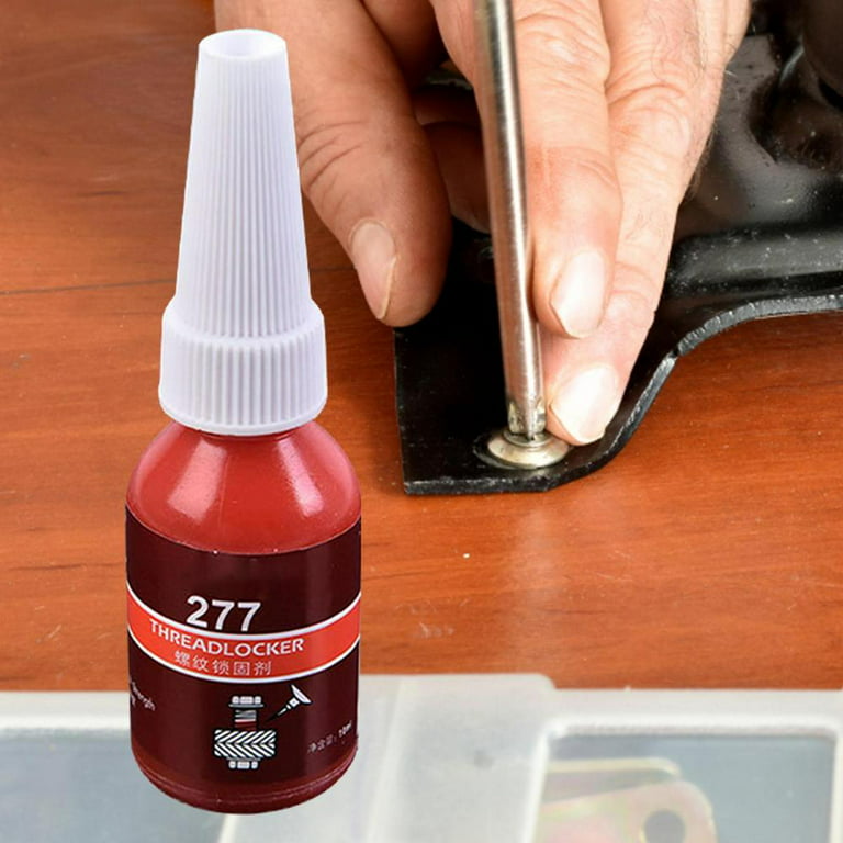 Tohuu Red Lock Tight Locktight Thread Locker High Strength Screw Glue  Anaerobic Adhesive Sealing for Screws Bolts Nuts 10ml popular 