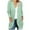 Mint Green, variant on Black and Friday Clothing Sales Idoravan Cardigans for Women Spring Women Casual Solid Knitting Loose Cardigan Long Sleeve Sweaters Tops