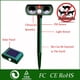 thumbnail image 3 of Repelente ultrasónico solar para exteriores, 2 uds., para animales, pájaros, gatos y perros Tmvgtek Iluminación del hogar multifuncional, 3 of 6