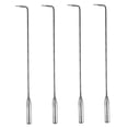 thumbnail image 5 of Baluue 4pcs Stainless Steel Fireplace Tools for Fire Pit Cooking and Ash Cleaning, 5 of 7