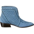 thumbnail image 6 of Cecelia New York Tate Indi Blue POinted Toe Cutout Western Bootie Pull On Boots (Indi Blue, 9.5), 6 of 6