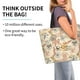thumbnail image 2 of Balery Vintage Nautical Bolsa Tote Estilo Estético con Cremalleras, Bolsa de Hombro, Bolsa de Compras Grande y Plegable, 2 of 8
