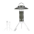 thumbnail image 3 of Lámpara de linterna LED para acampar, luz para exteriores, lámpara vintage recargable regulable compacta, linterna de luz ambiental colgante para, 3 of 9